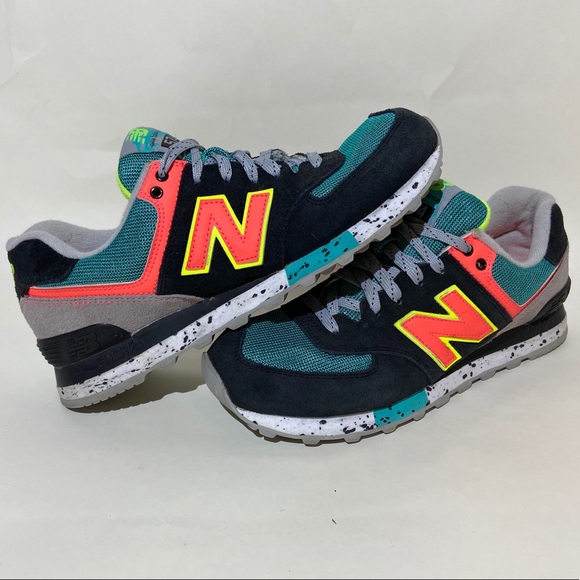 new balance 574 neon